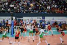 Азербайджанские волейболистки одержали первую победу в рамках Евро-2017 (ФОТО)