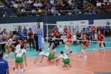 Азербайджанские волейболистки одержали первую победу в рамках Евро-2017 (ФОТО)