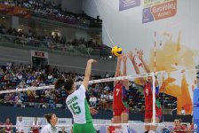 Азербайджанские волейболистки одержали первую победу в рамках Евро-2017 (ФОТО)