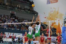 Азербайджанские волейболистки одержали первую победу в рамках Евро-2017 (ФОТО)