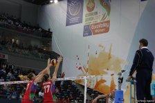 Азербайджанские волейболистки одержали первую победу в рамках Евро-2017 (ФОТО)