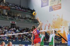 Азербайджанские волейболистки одержали первую победу в рамках Евро-2017 (ФОТО)