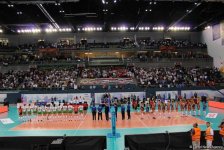 Азербайджанские волейболистки одержали первую победу в рамках Евро-2017 (ФОТО)