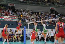 Азербайджанские волейболистки одержали первую победу в рамках Евро-2017 (ФОТО)