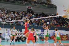 Азербайджанские волейболистки одержали первую победу в рамках Евро-2017 (ФОТО)