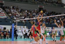 Азербайджанские волейболистки одержали первую победу в рамках Евро-2017 (ФОТО)