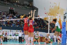 Азербайджанские волейболистки одержали первую победу в рамках Евро-2017 (ФОТО)