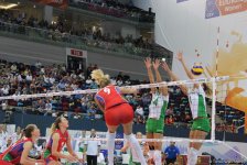 Азербайджанские волейболистки одержали первую победу в рамках Евро-2017 (ФОТО)