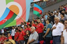 Азербайджанские волейболистки одержали первую победу в рамках Евро-2017 (ФОТО)