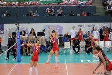 Азербайджанские волейболистки одержали первую победу в рамках Евро-2017 (ФОТО)