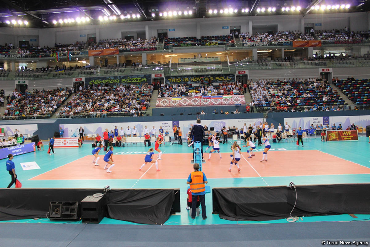 Украина была близка к сенсации в матче открытия Евро-2017 по волейболу в Баку (ФОТО)
