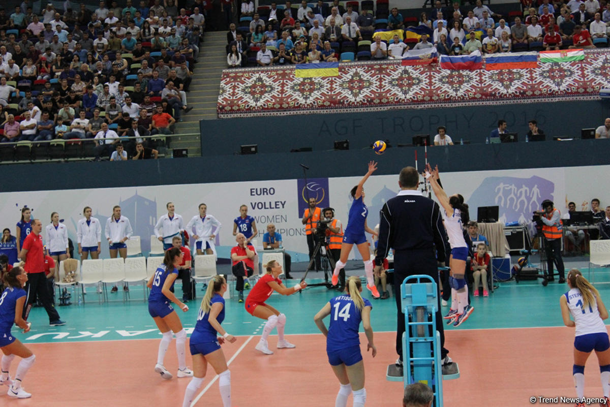 Украина была близка к сенсации в матче открытия Евро-2017 по волейболу в Баку (ФОТО)