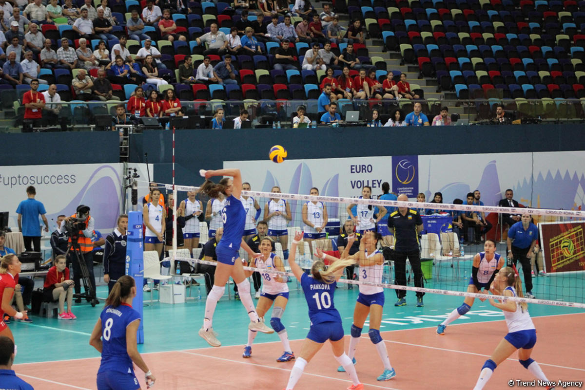 Украина была близка к сенсации в матче открытия Евро-2017 по волейболу в Баку (ФОТО)