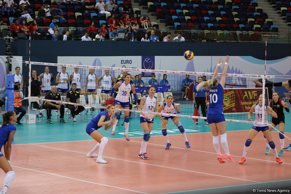 Украина была близка к сенсации в матче открытия Евро-2017 по волейболу в Баку (ФОТО)