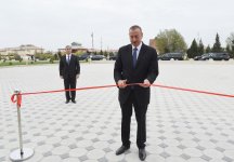 Президент Ильхам Алиев принял участие в открытии Музея Флага в Сальяне (ФОТО)