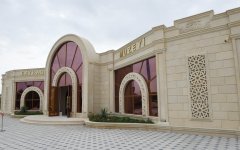 Президент Ильхам Алиев принял участие в открытии Музея Флага в Сальяне (ФОТО)