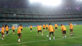 "Рома" в Баку готовится к завтрашнему матчу с "Карабахом"  (ФОТО)