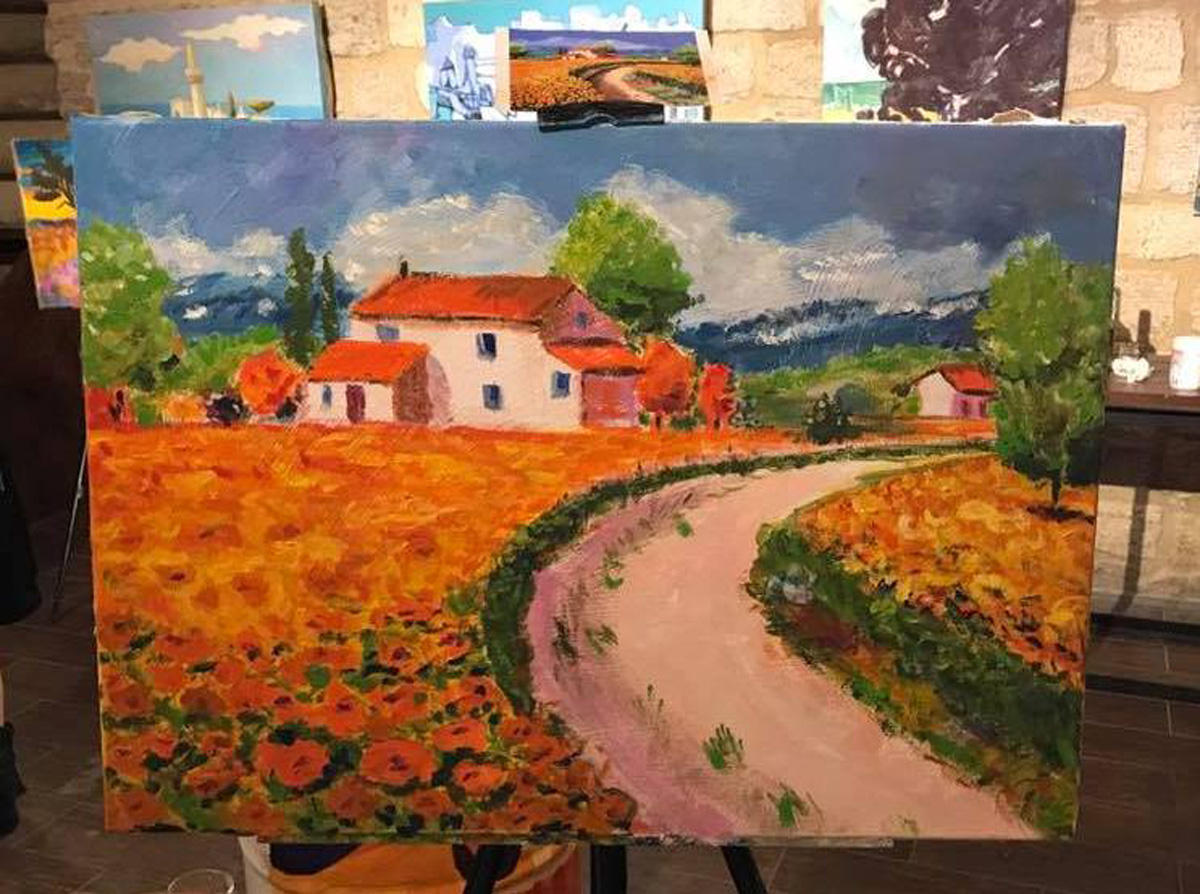 Художник Эльдар Бабазаде поделился своими секретами (ФОТО)