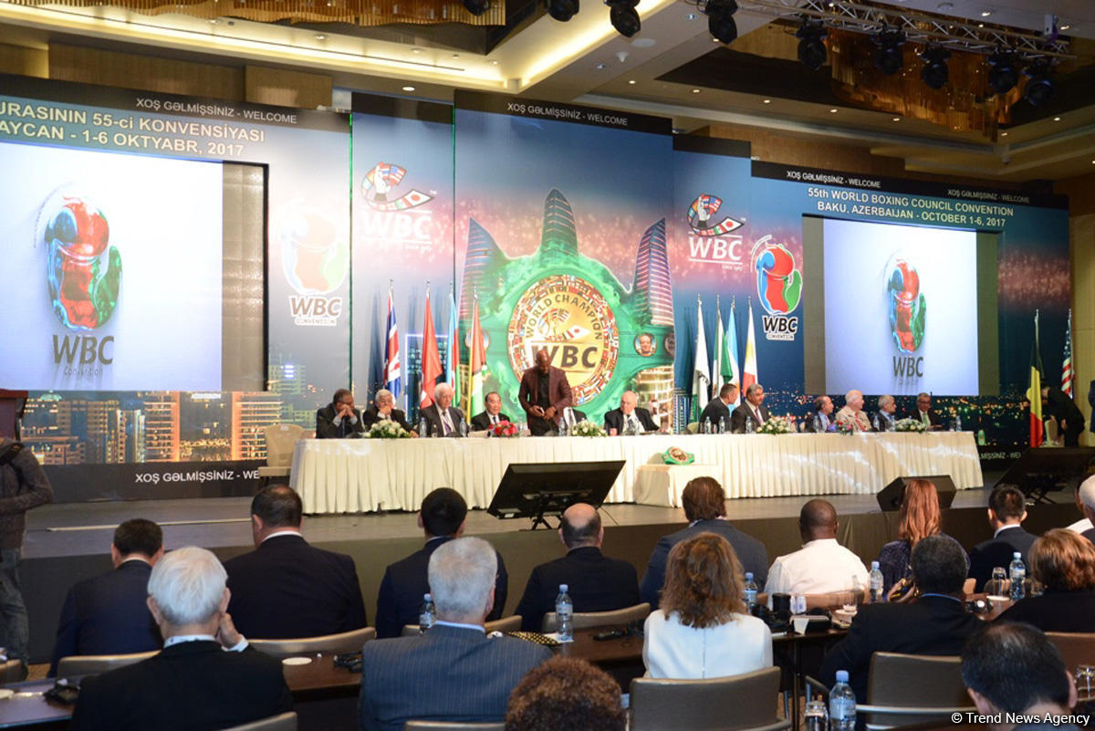 В Баку открылась 55-ая конвенция Всемирного боксерского союза (ФОТО)