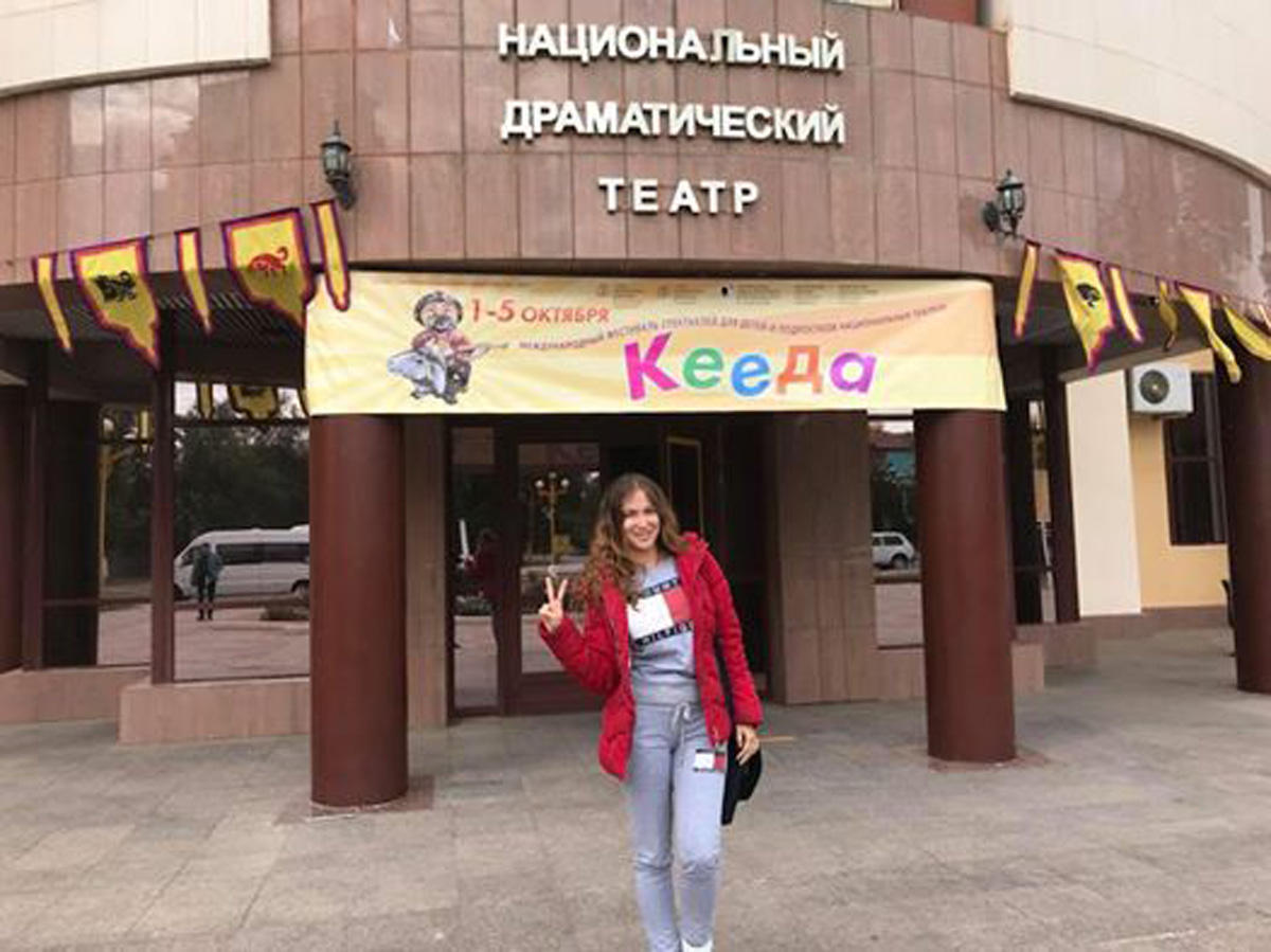 Азербайджанские актеры на фестивале "Кееда" в России (ФОТО)