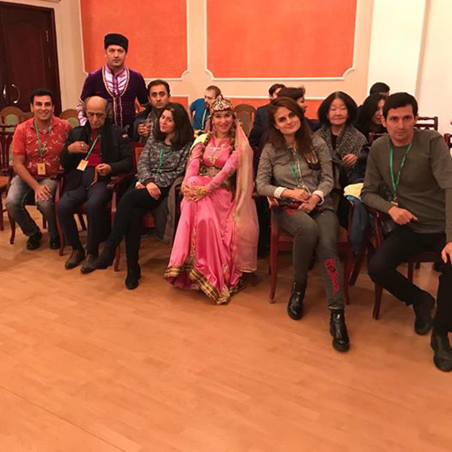 Азербайджанские актеры на фестивале "Кееда" в России (ФОТО)