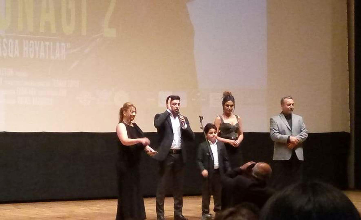 Кянан ММ и Пярвин Абыева презентовали фильм "Ночной гость - 2" (ВИДЕО, ФОТО)