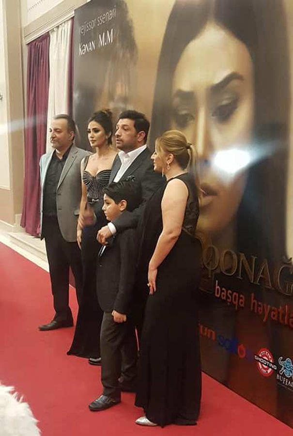 Кянан ММ и Пярвин Абыева презентовали фильм "Ночной гость - 2" (ВИДЕО, ФОТО)