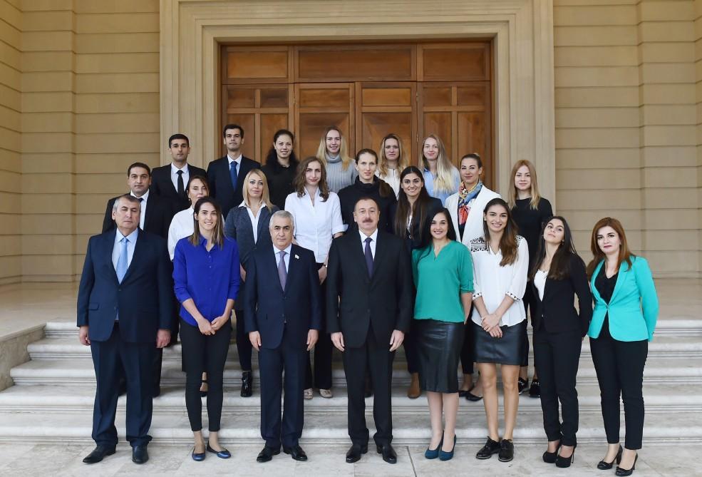 Президент Ильхам Алиев: Азербайджан уже занял свое достойное место в мировой Олимпийской семье (ФОТО)