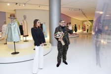 Первый вице-президент Мехрибан Алиева приняла участие в церемонии открытия выставки "Модернизм и мода" (ФОТО) (версия 2)