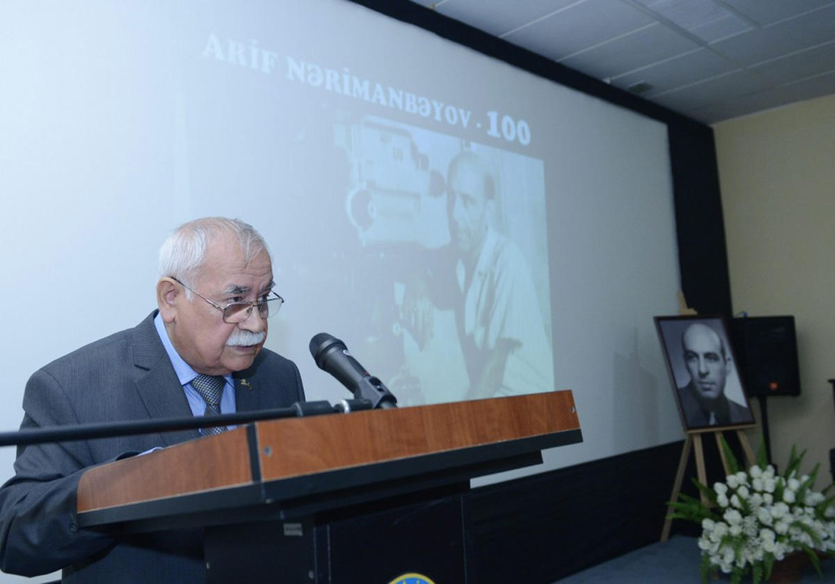 В Баку отметили 100-летие кинооператора Арифа Нариманбекова (ФОТО)