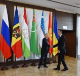 Президент Ильхам Алиев принял участие в заседании Совета глав государств СНГ в узком составе (ФОТО)