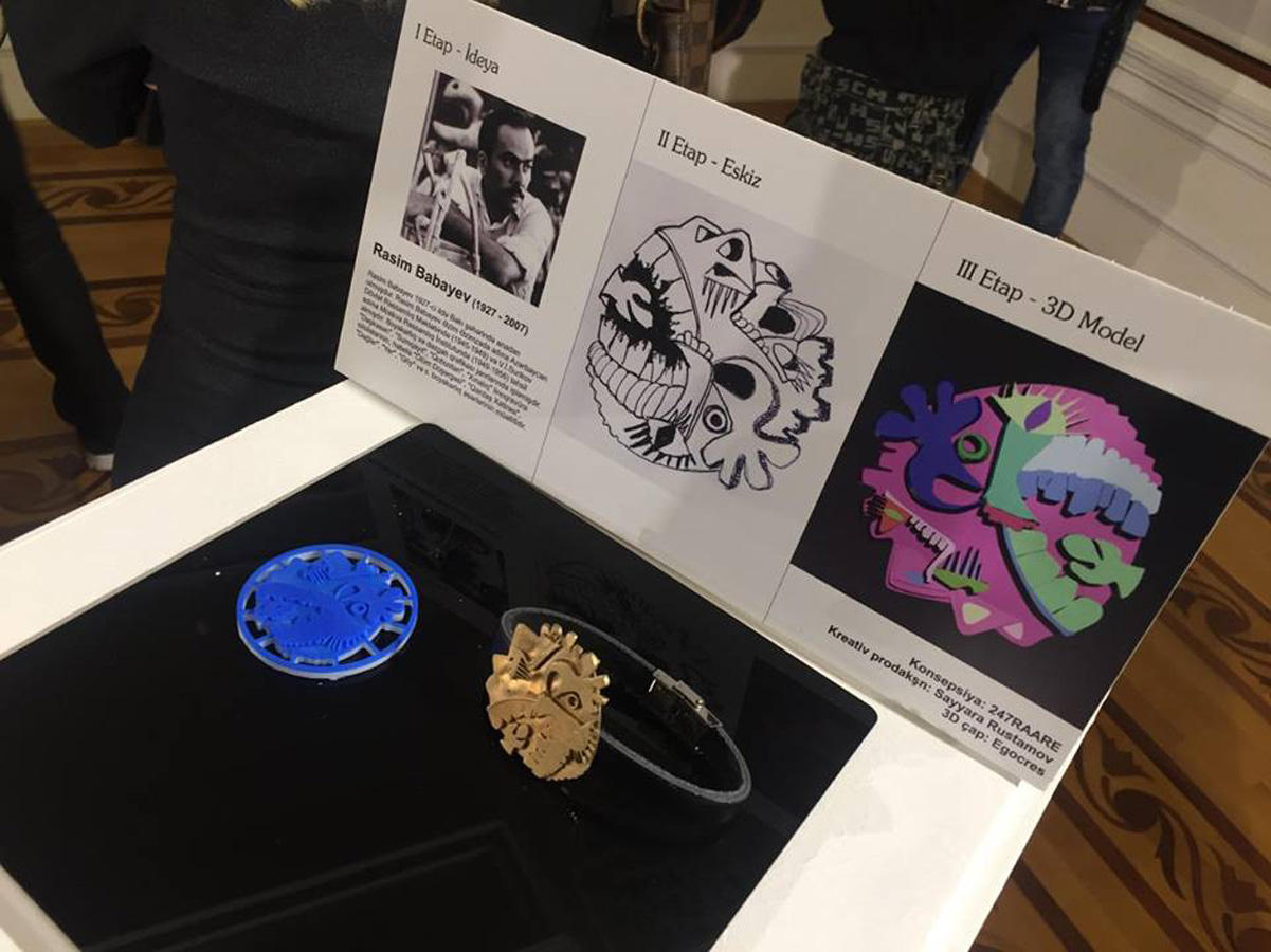 Впервые! Картины азербайджанских художников в 3D ювелирных изделиях (ФОТО)