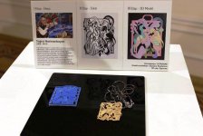 Впервые! Картины азербайджанских художников в 3D ювелирных изделиях (ФОТО)