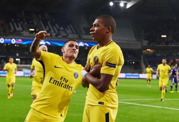 "Пари Сен-Жермен" обеспечил выход в плей-офф ЛЧ после победы над "Брюгге"