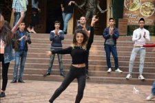 В Баку прошел флешмоб индийских танцев (ФОТО/ВИДЕО)