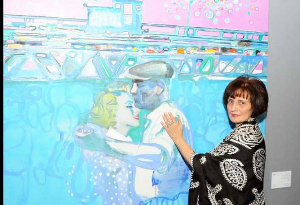 Бакинских нефтяников Ирины Эльдаровой покажут в Москве (ФОТО)