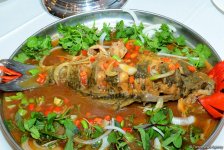 В Баку представили несколько видов древнего блюда национальной кухни фисинджан (ФОТО)