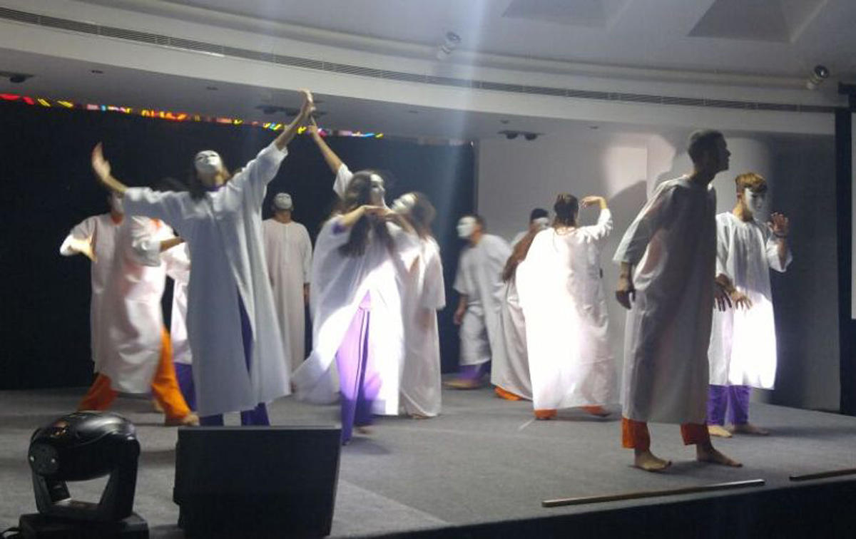 В Баку выступил израильский театр пантомимы  Beresheet LaShalom (ВИДЕО, ФОТО)