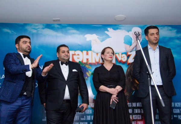 В Баку прошел гала-вечер комедийного фильма "Тахмин и Заур" (ВИДЕО, ФОТО)