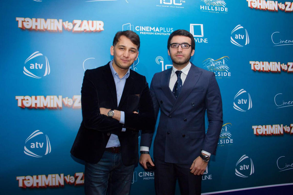 В Баку прошел гала-вечер комедийного фильма "Тахмин и Заур" (ВИДЕО, ФОТО)