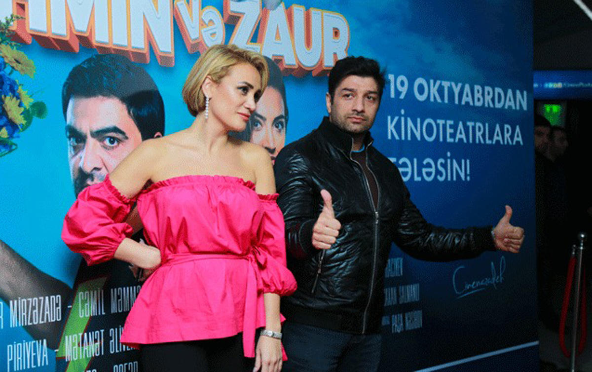 В Баку прошел гала-вечер комедийного фильма "Тахмин и Заур" (ВИДЕО, ФОТО)