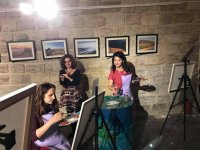 Красочные натюрморты и солнечные пейзажи Эльдара Бабазаде и его учеников (ФОТО)