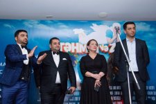 В Баку прошел гала-вечер комедийного фильма "Тахмин и Заур" (ВИДЕО, ФОТО)