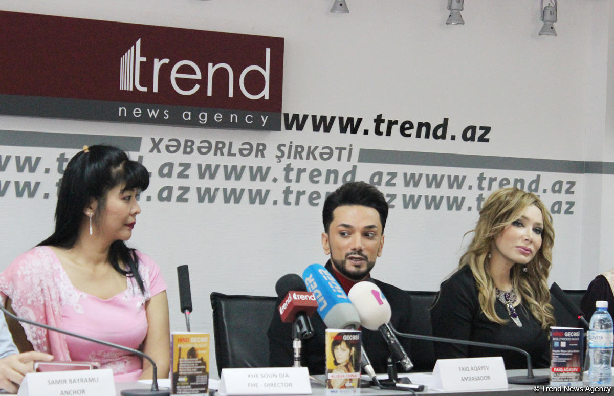 В Баку прошла пресс-конференция, посвященная грандиозному празднику Bollywood Night (ФОТО)