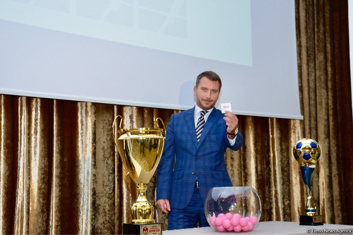 В Баку состоялась церемония жеребьевки AZFAR Business League по мини-футболу (ВИДЕО, ФОТО)
