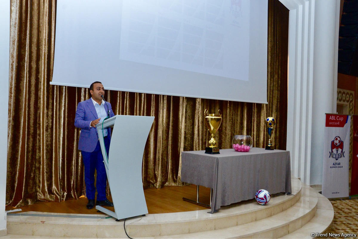В Баку состоялась церемония жеребьевки AZFAR Business League по мини-футболу (ВИДЕО, ФОТО)