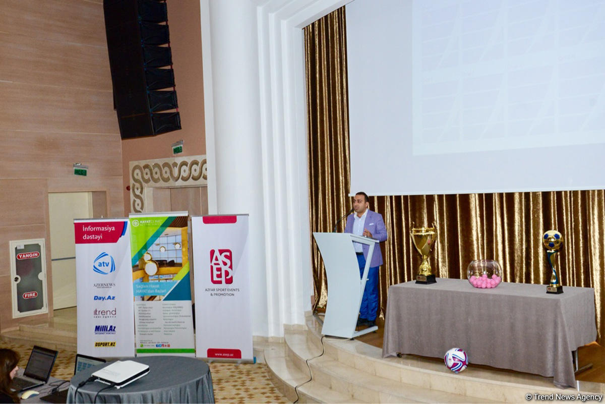 В Баку состоялась церемония жеребьевки AZFAR Business League по мини-футболу (ВИДЕО, ФОТО)