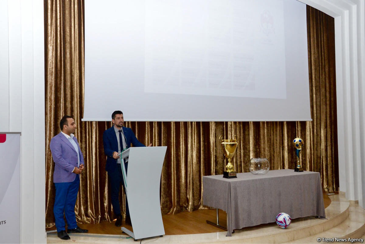 В Баку состоялась церемония жеребьевки AZFAR Business League по мини-футболу (ВИДЕО, ФОТО)