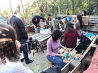 Сочные краски и яркие цветовые гаммы: пленэр памяти Назима Мамедова в Баку (ФОТО)