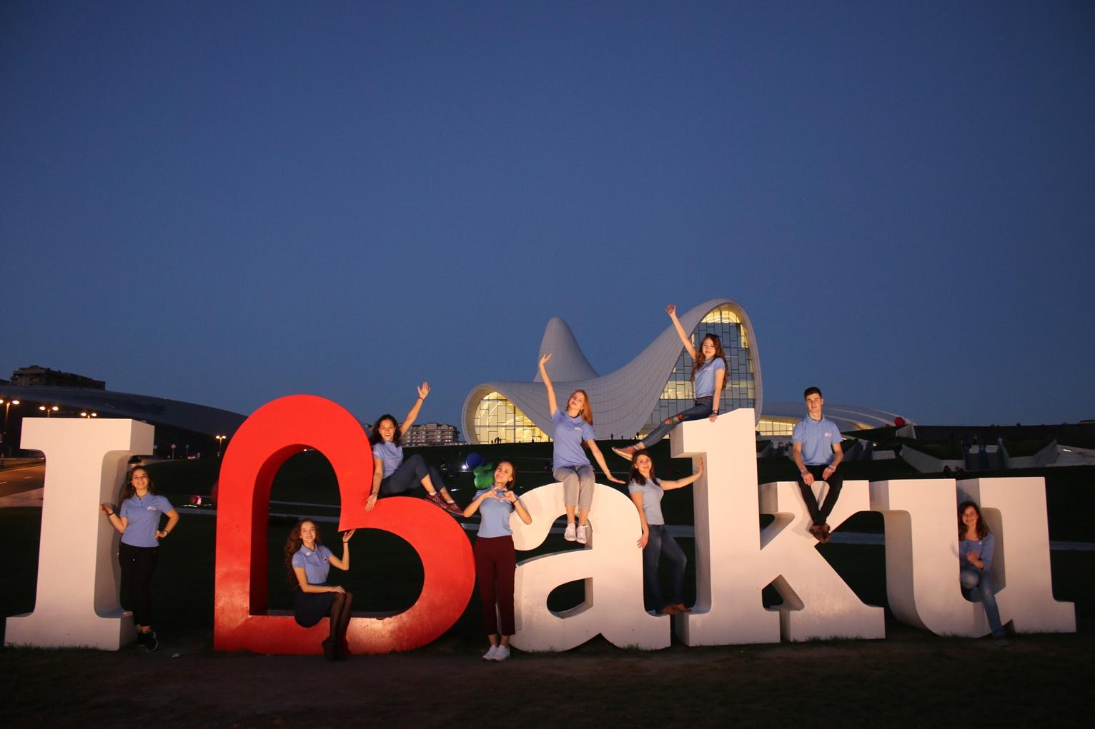 "Послы русского языка" в Азербайджане (ФОТО)